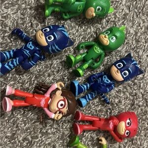 PJ Masks Action Figures Set [7]- Multicolor